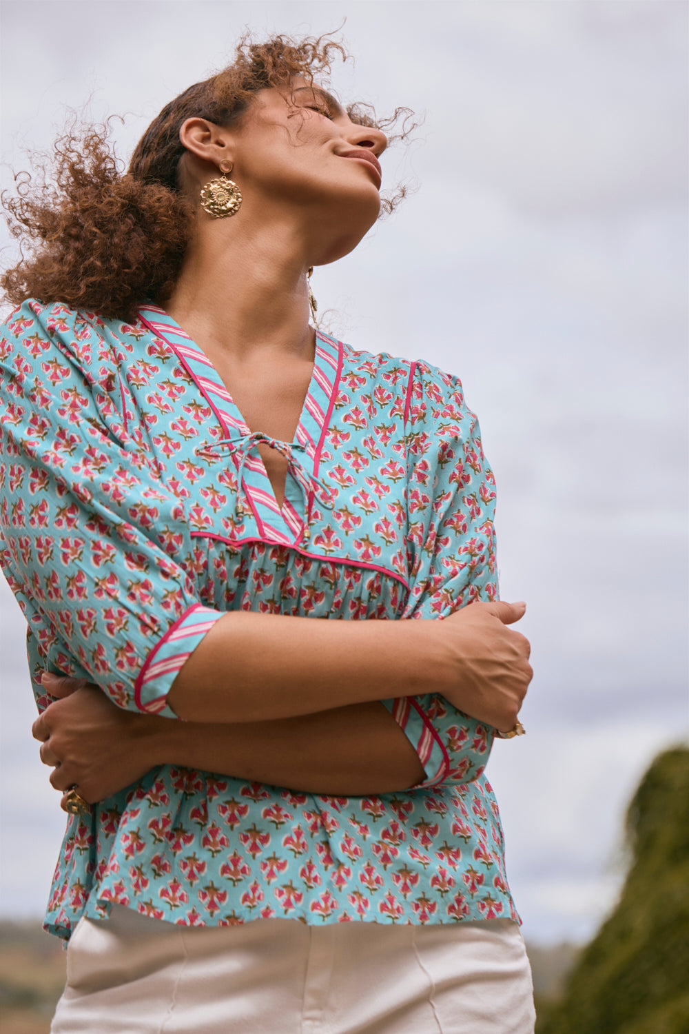 Cairo Boho Blouse in Florence
