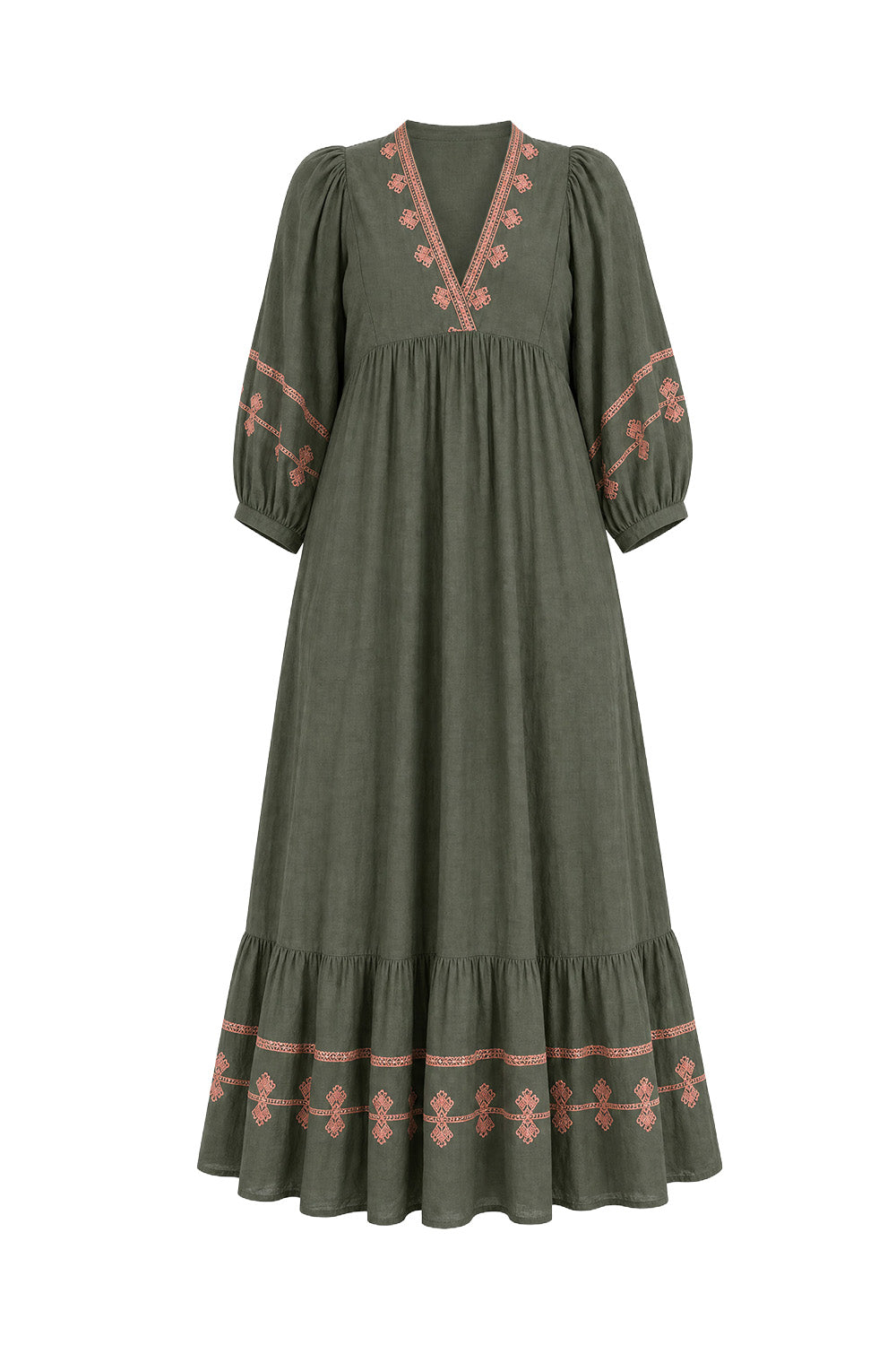 Billie Boho Dress in Amaranth