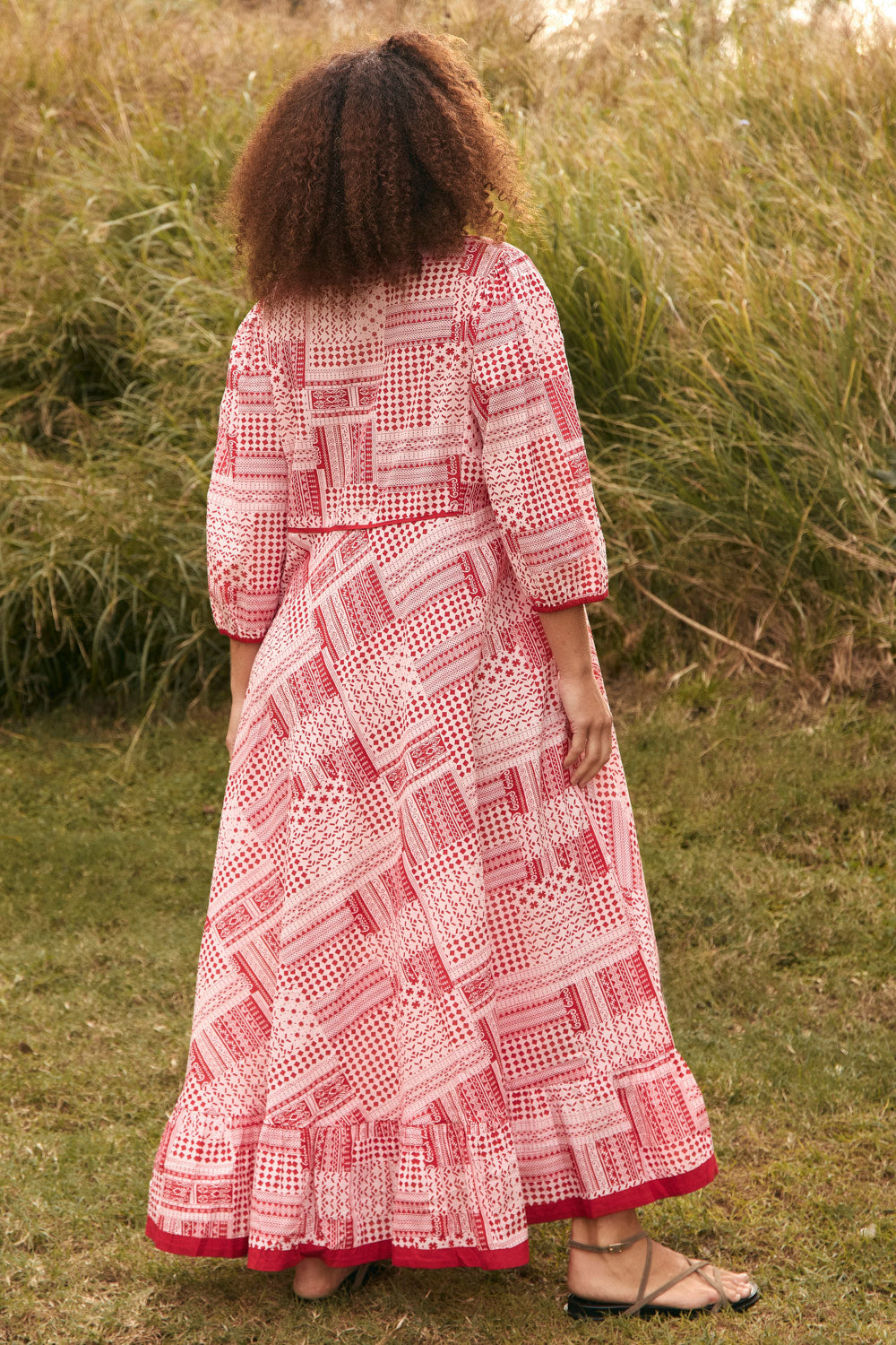 Bonnie Umbrella Dress in Sienna