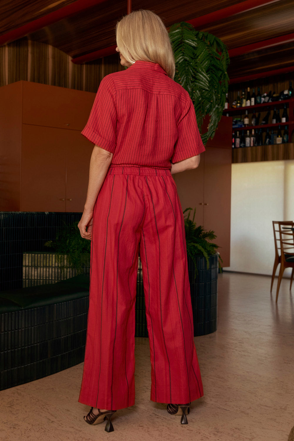 Breezy Relaxed Pant in Very Berry