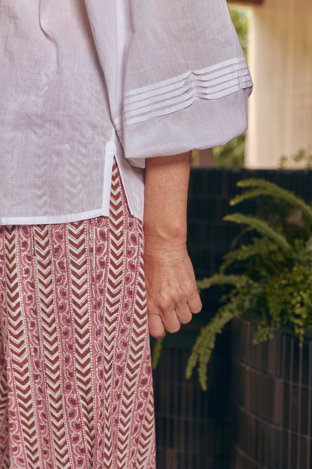 Delilah Tassel Blouse in Saffron, Blouse - Adrift Clothing