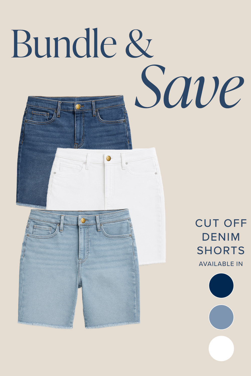 The Denim Cut Off Shorts Bundle