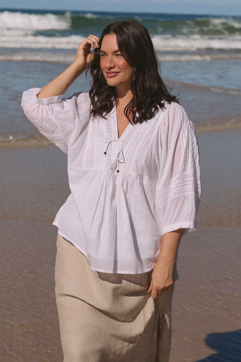 Cairo Boho Blouse in Lyric