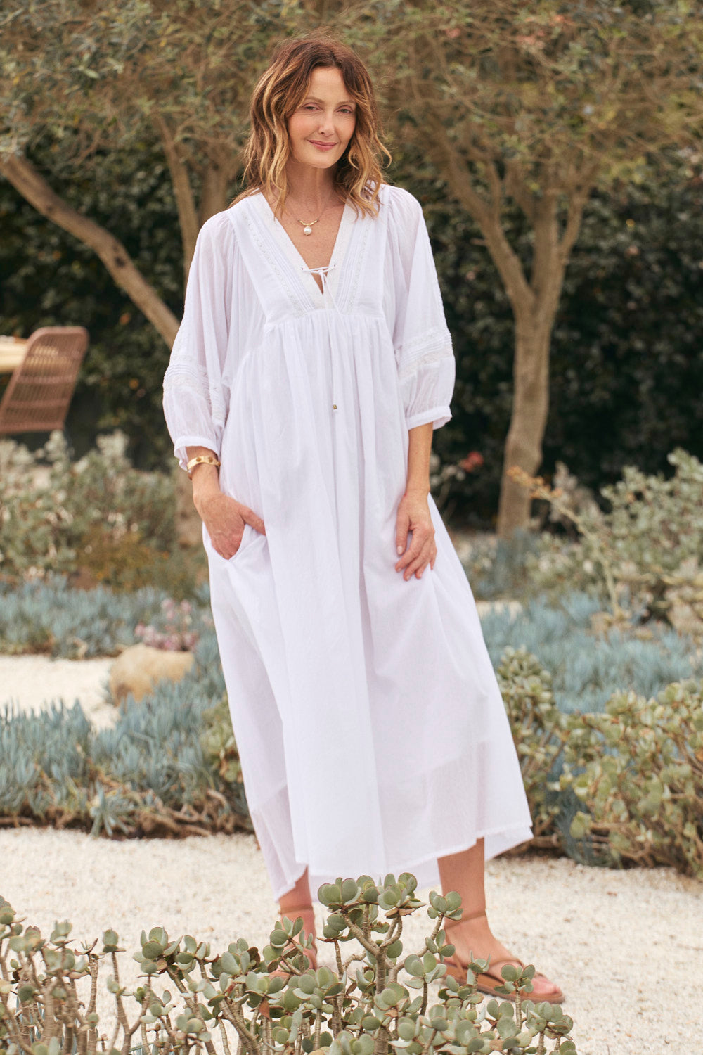 Cairo Boho Dress in Windsong