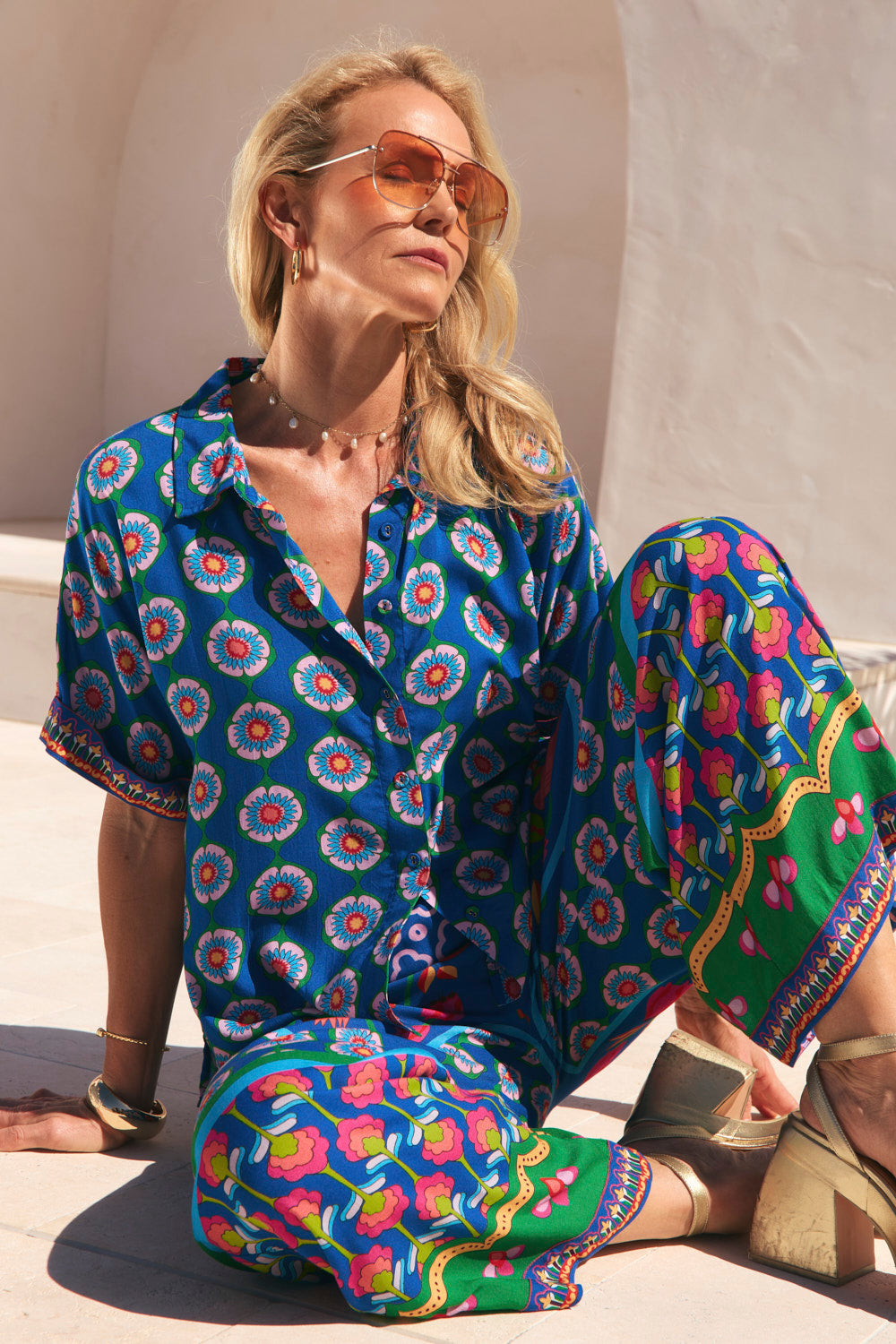 Carmen Shirt in Paradiso