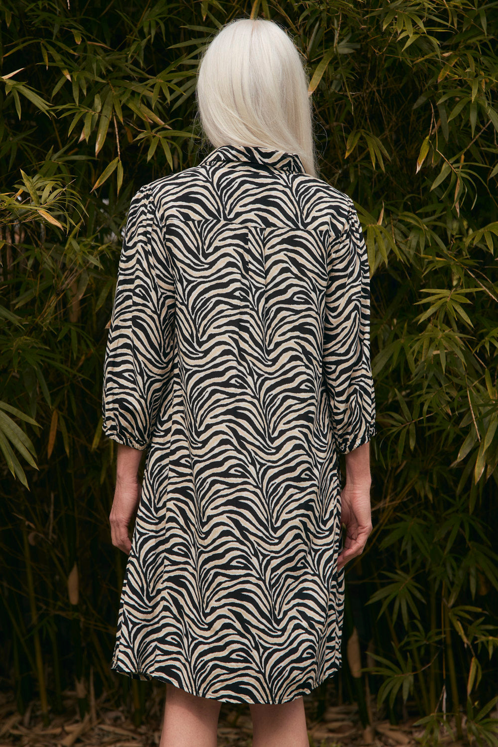 Ella Short Dress in Safari