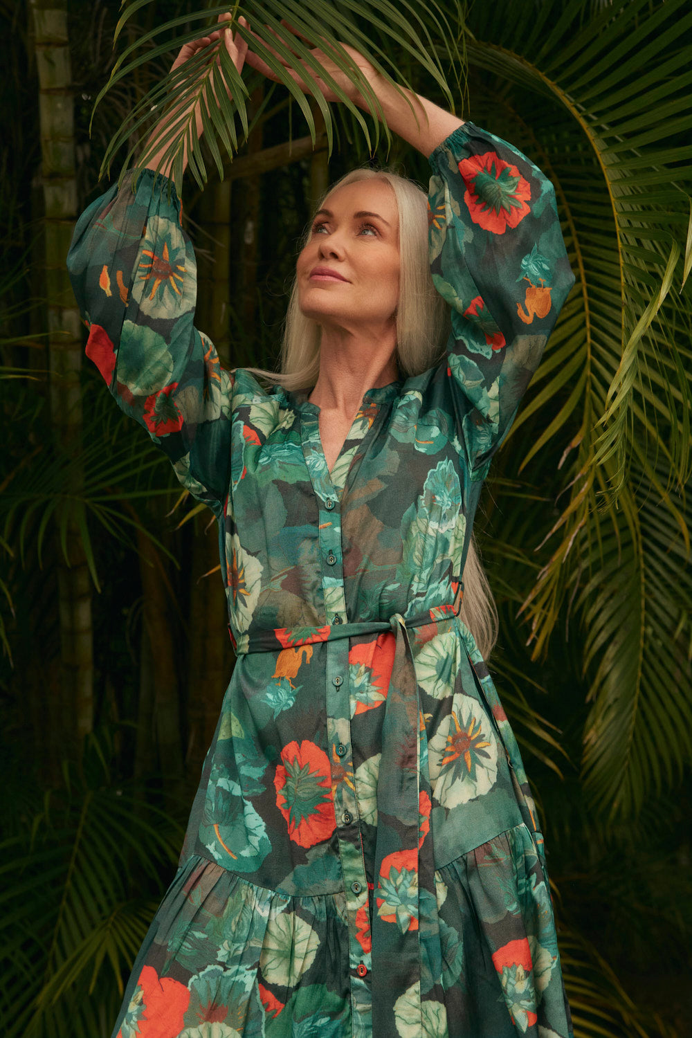 Fantasia Short Dress in Lotus