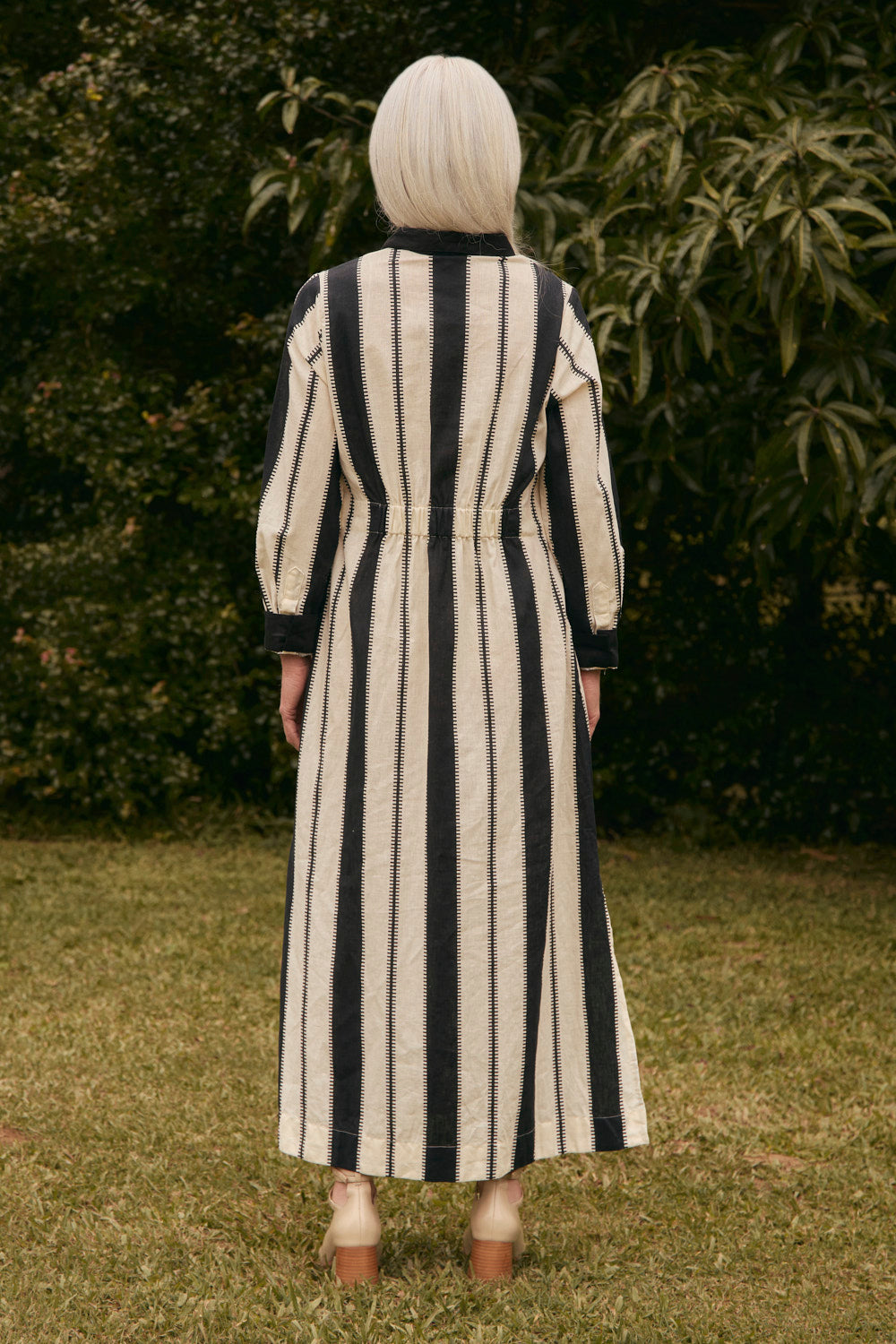 Gracie Long Sleeve Dress in Shibuya