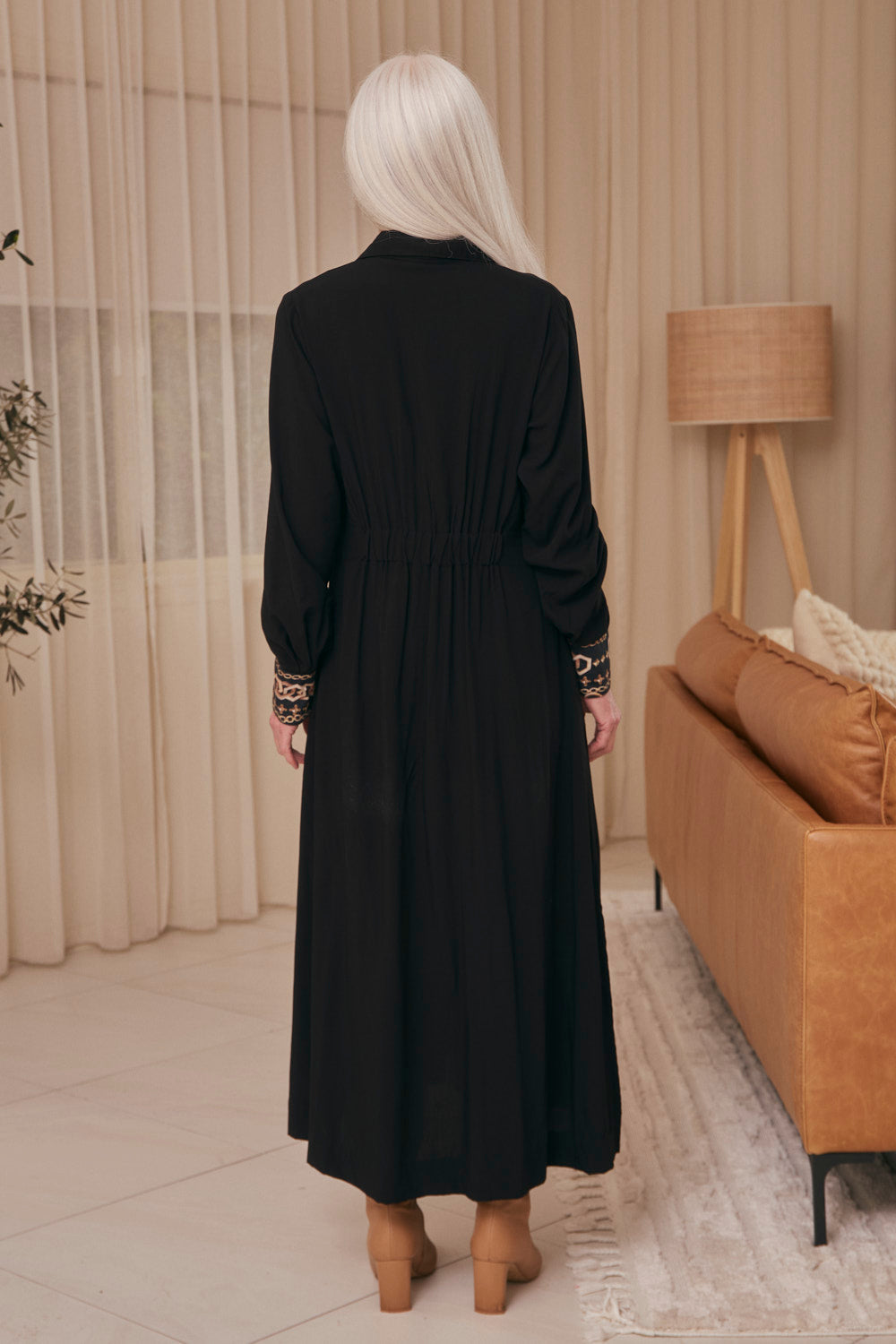 Gracie Tie Dress in Chain Reaction