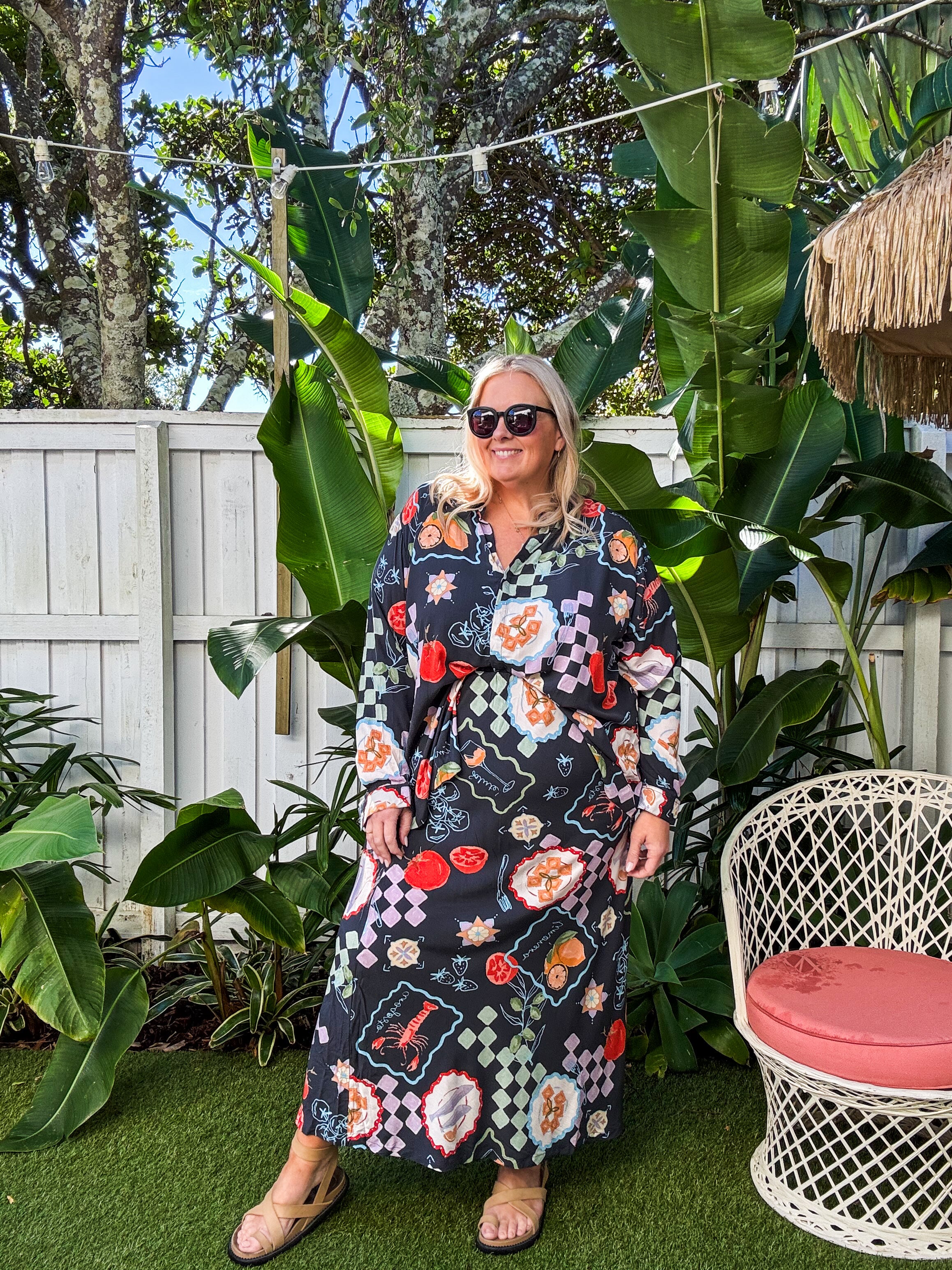 Katie Bias Cut Skirt in New Orleans