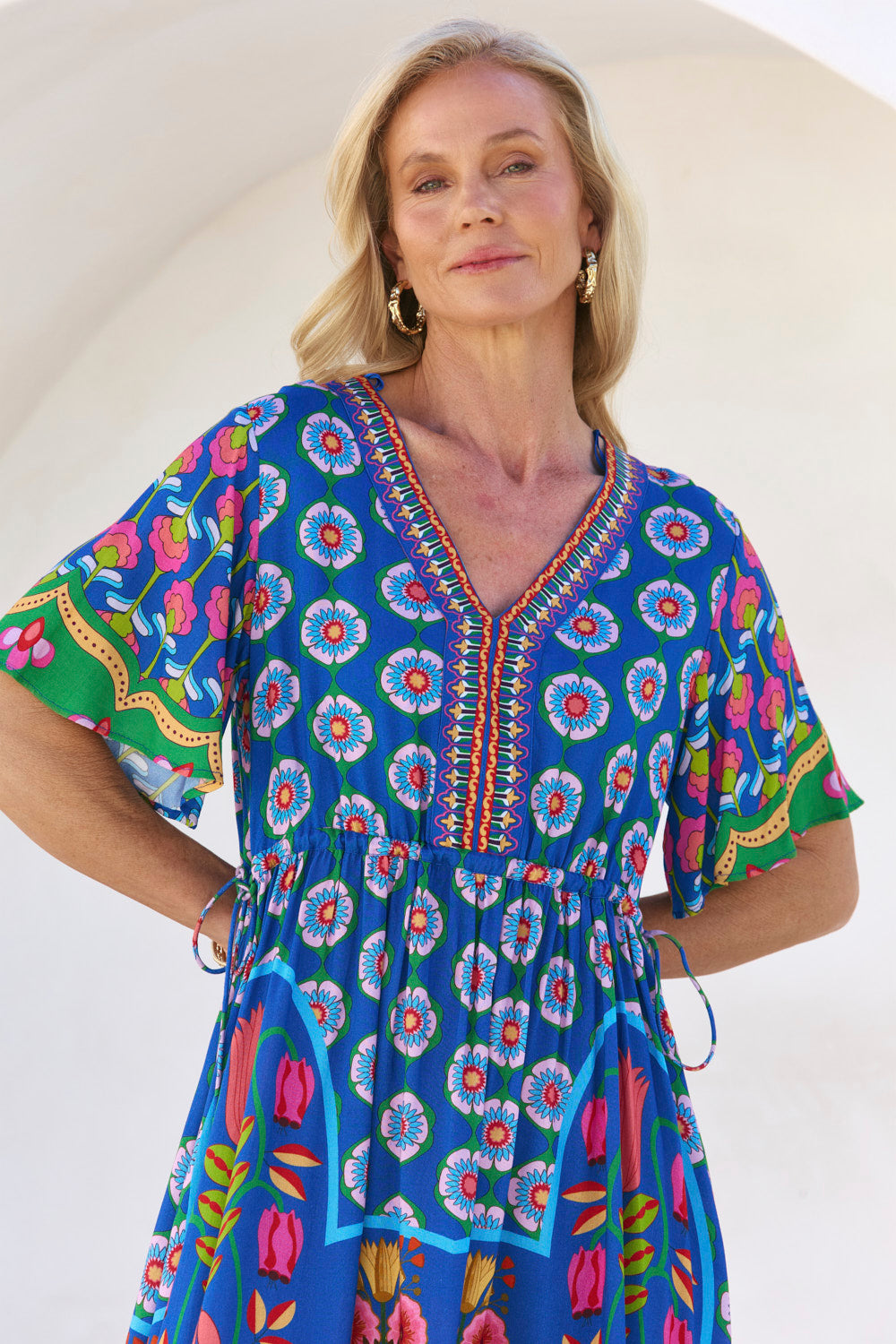 Iris Short Dress in Paradiso