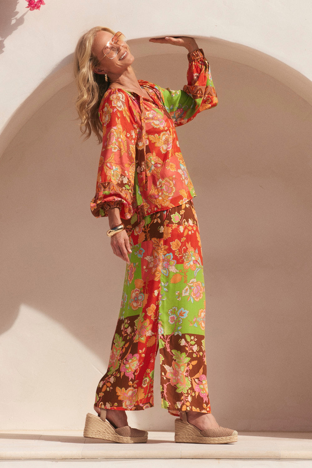 Ivy Column Skirt in Petra