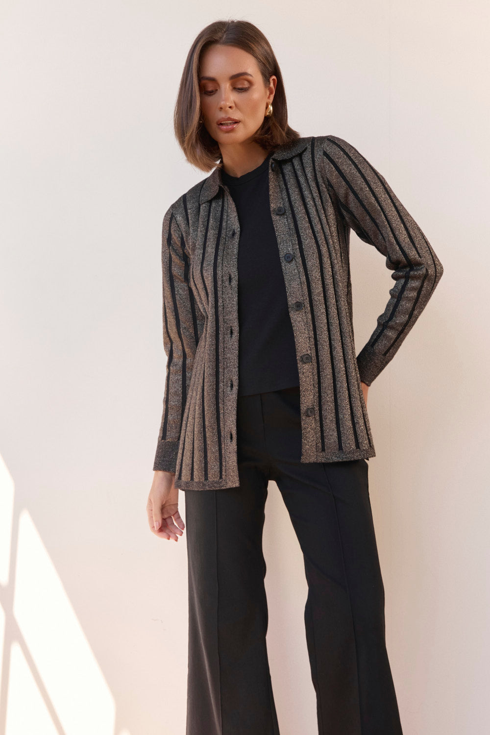 Knitted Cardigan in Superstar