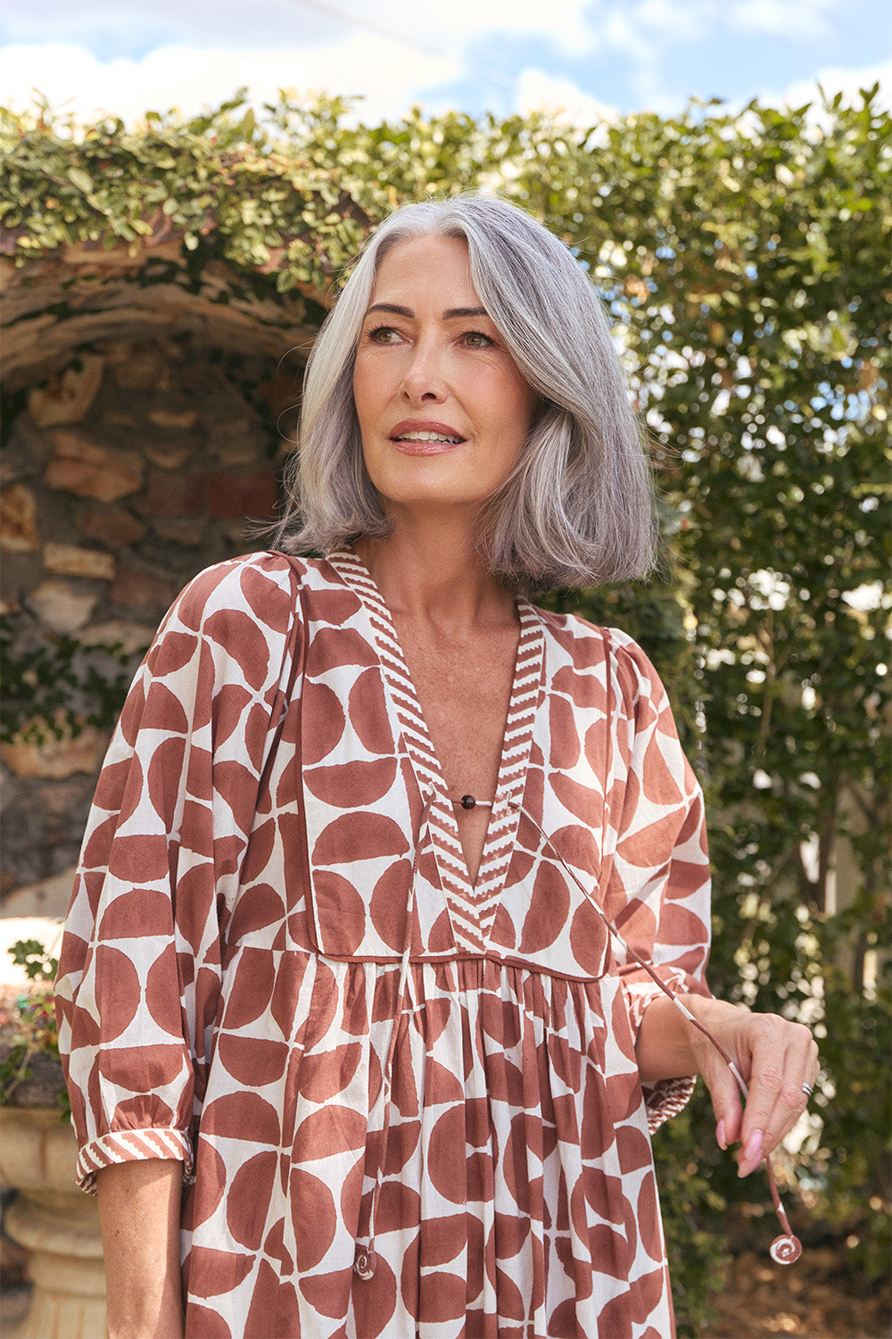 Cairo Boho Dress in Wildlands