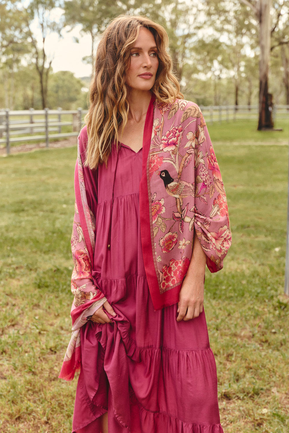 Secret Garden Scarf, Scarf - Adrift Clothing