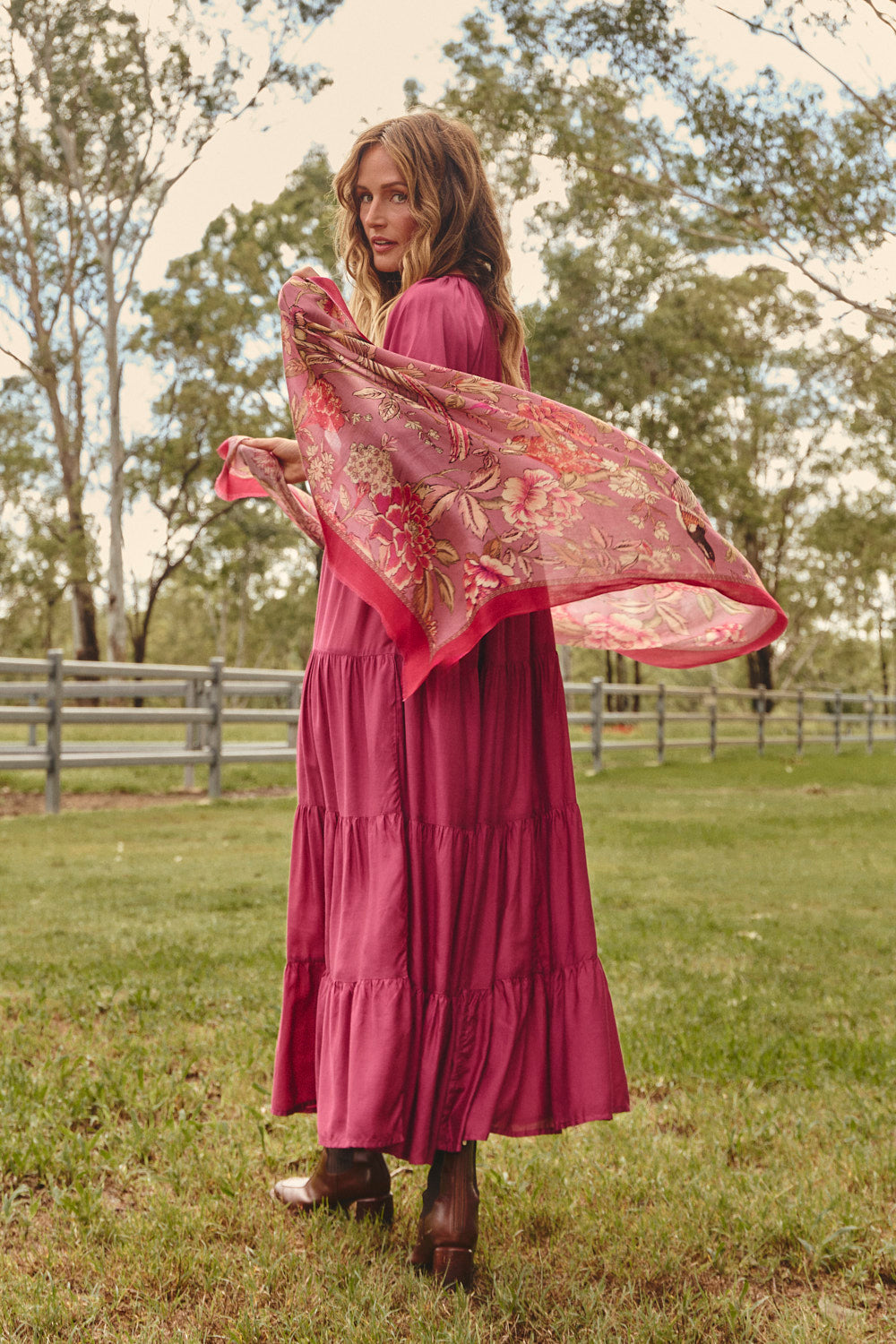 Secret Garden Scarf, Scarf - Adrift Clothing