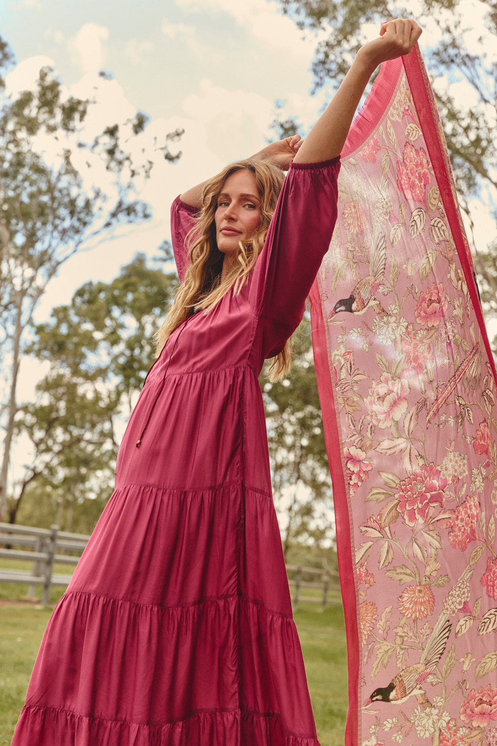 Secret Garden Scarf, Scarf - Adrift Clothing