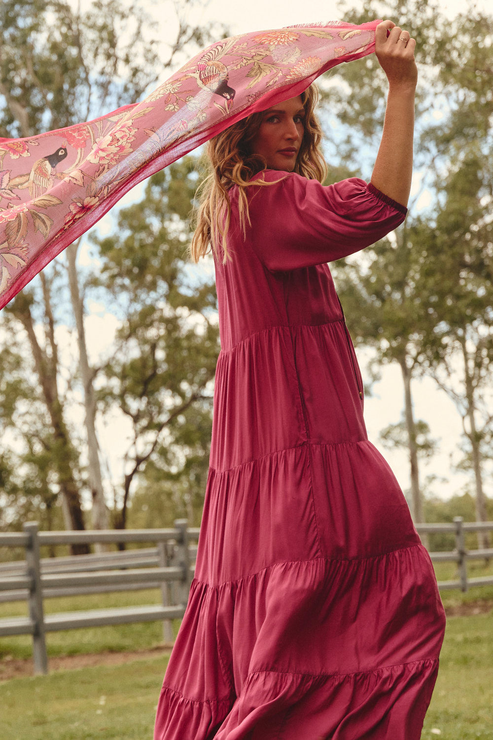 Secret Garden Scarf, Scarf - Adrift Clothing