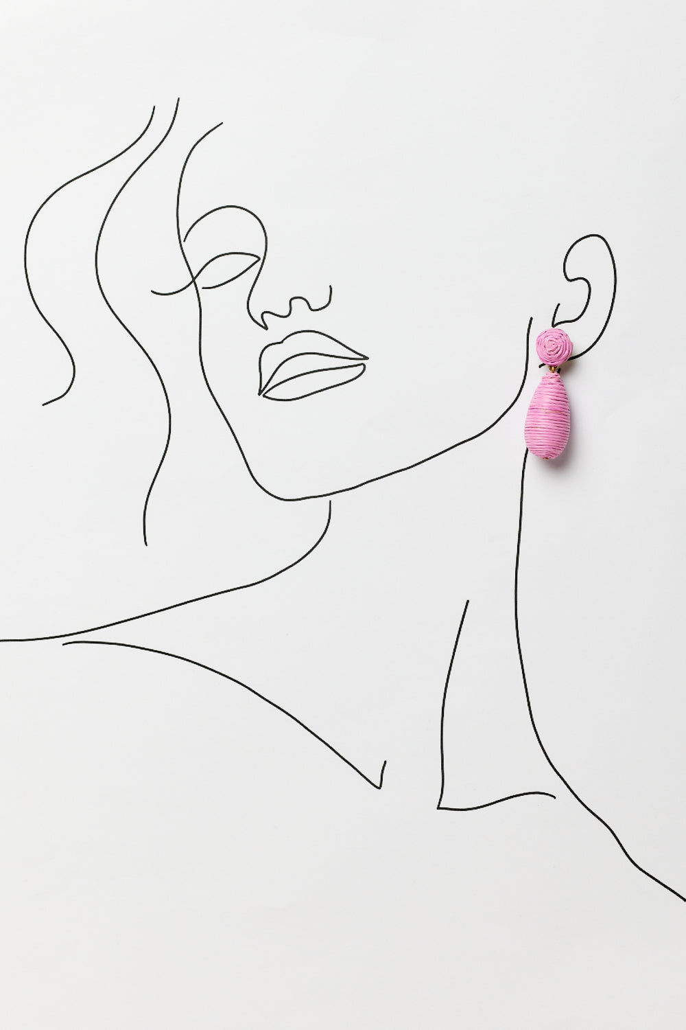 Layla Earrings in Sea Pink