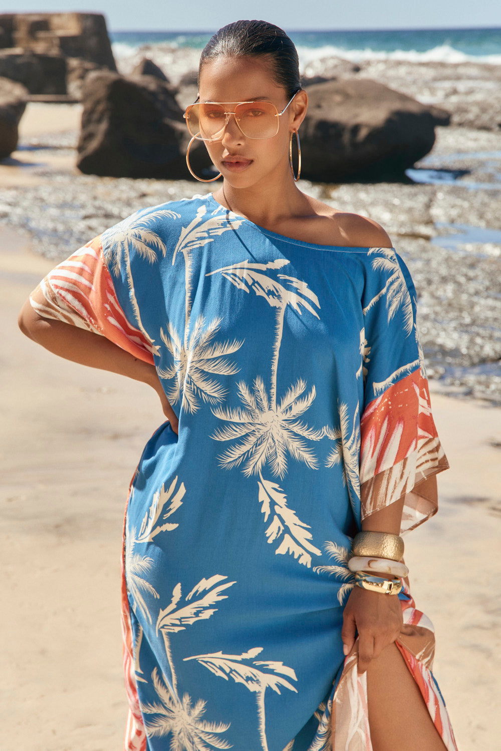 Liesl Resort Kaftan in Soleil Cove