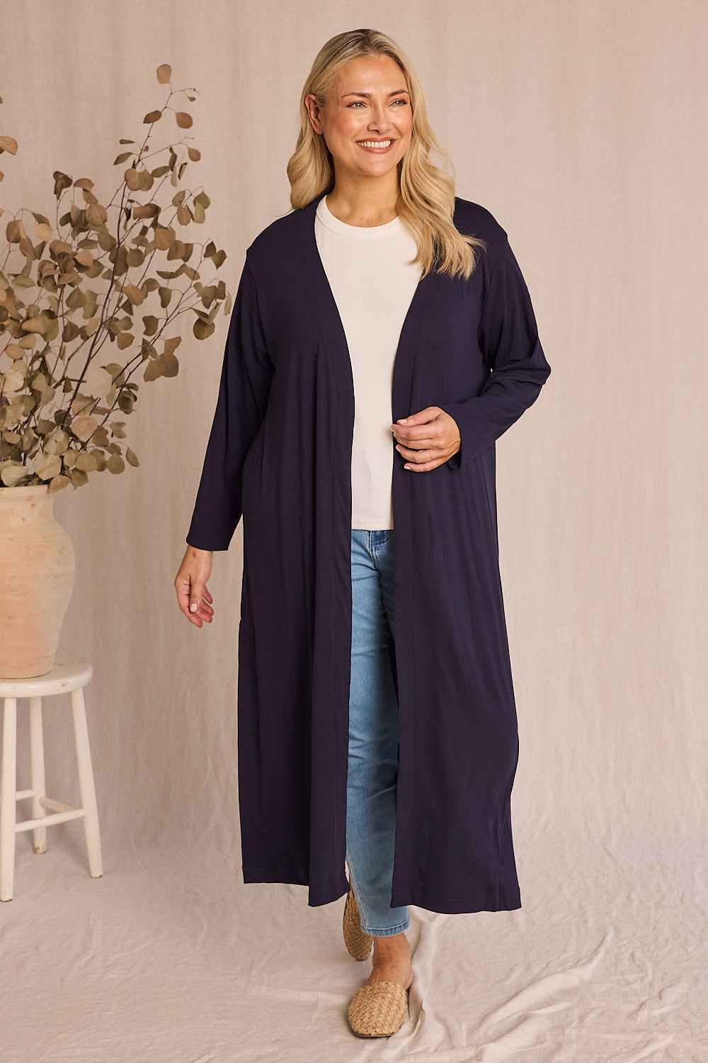 Dark navy outlet blue cardigan