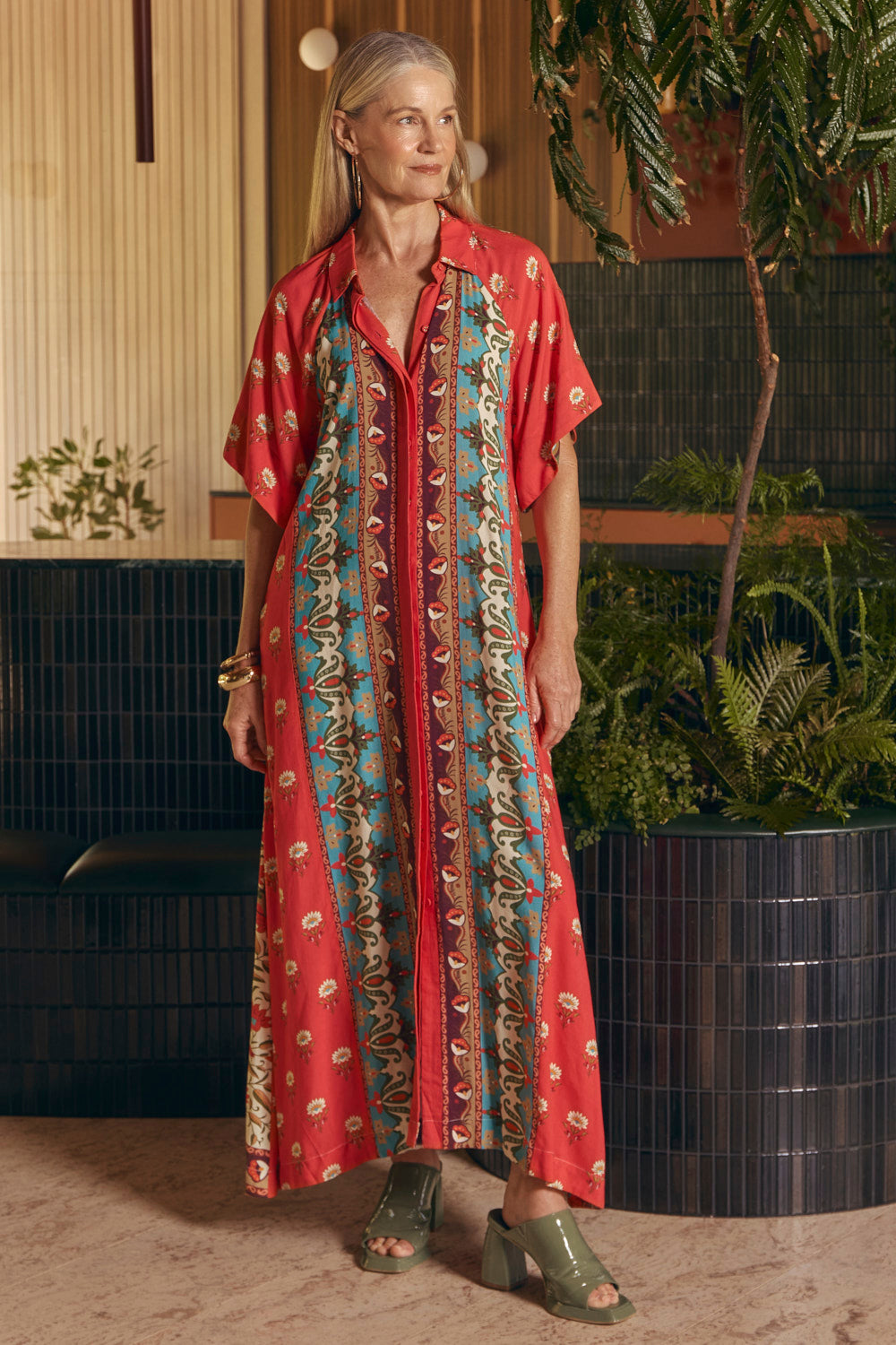 Matilda Shirt Dress in Palladio