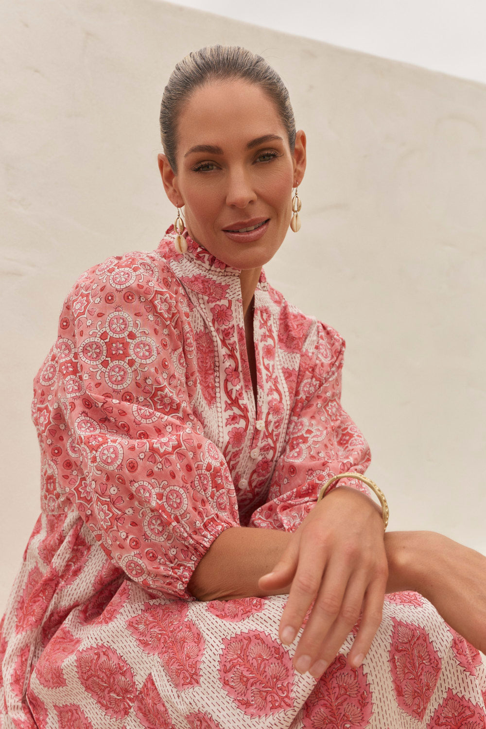 Mirabelle Frill Dress in Calypso