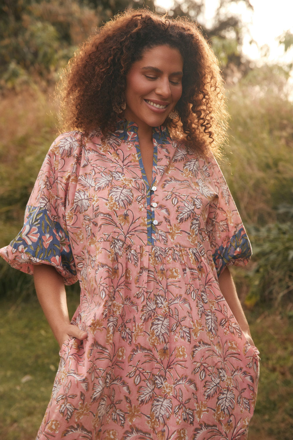 Mirabelle Frill Dress in Elira