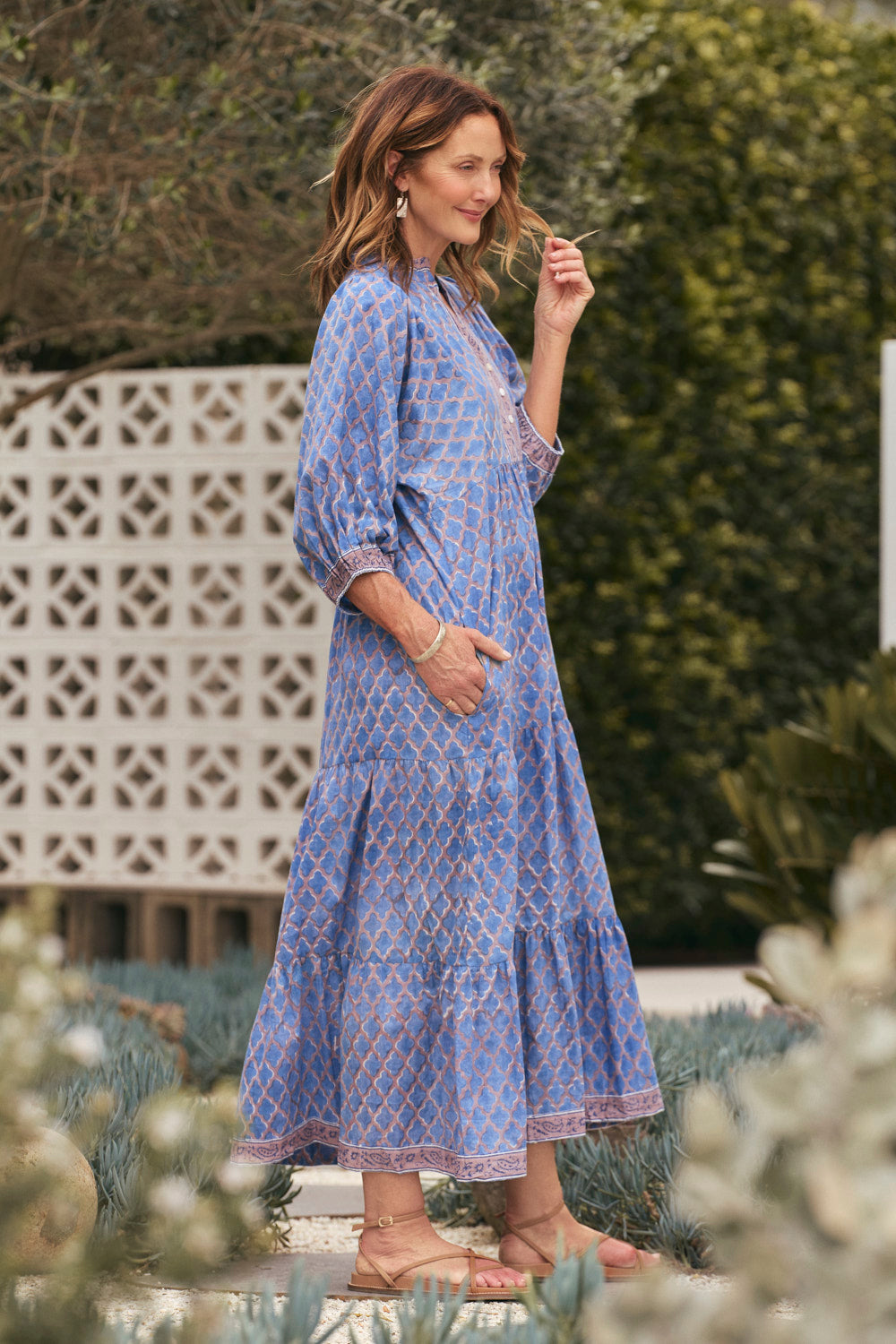 Mirabelle Frill Dress in Elowen