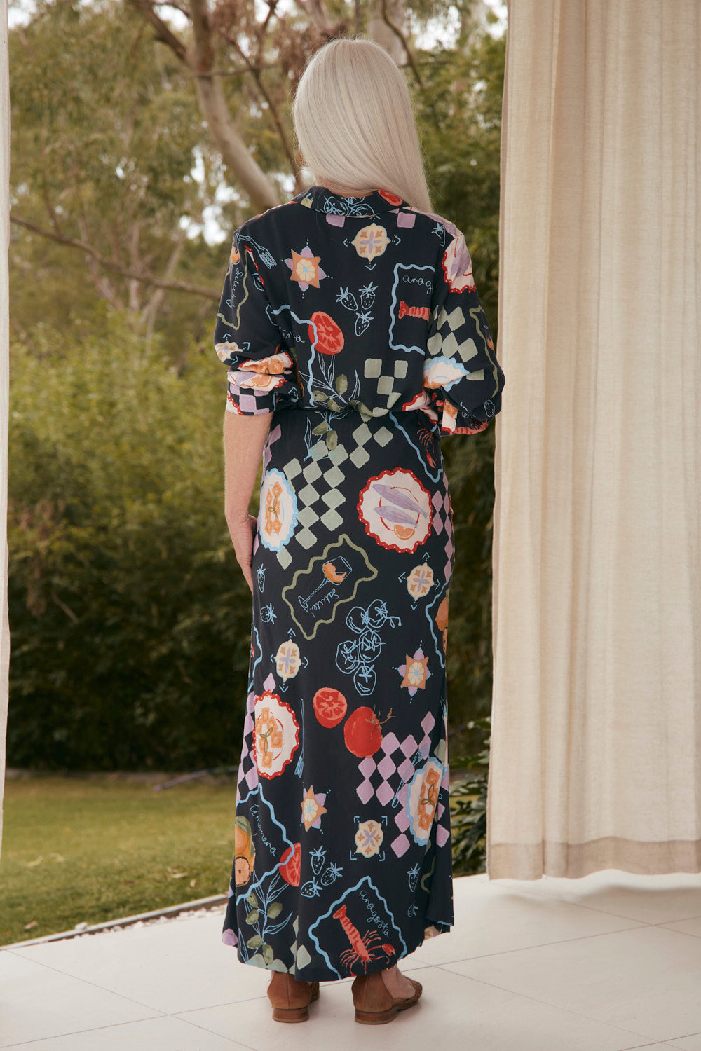 Katie Bias Cut Skirt in New Orleans