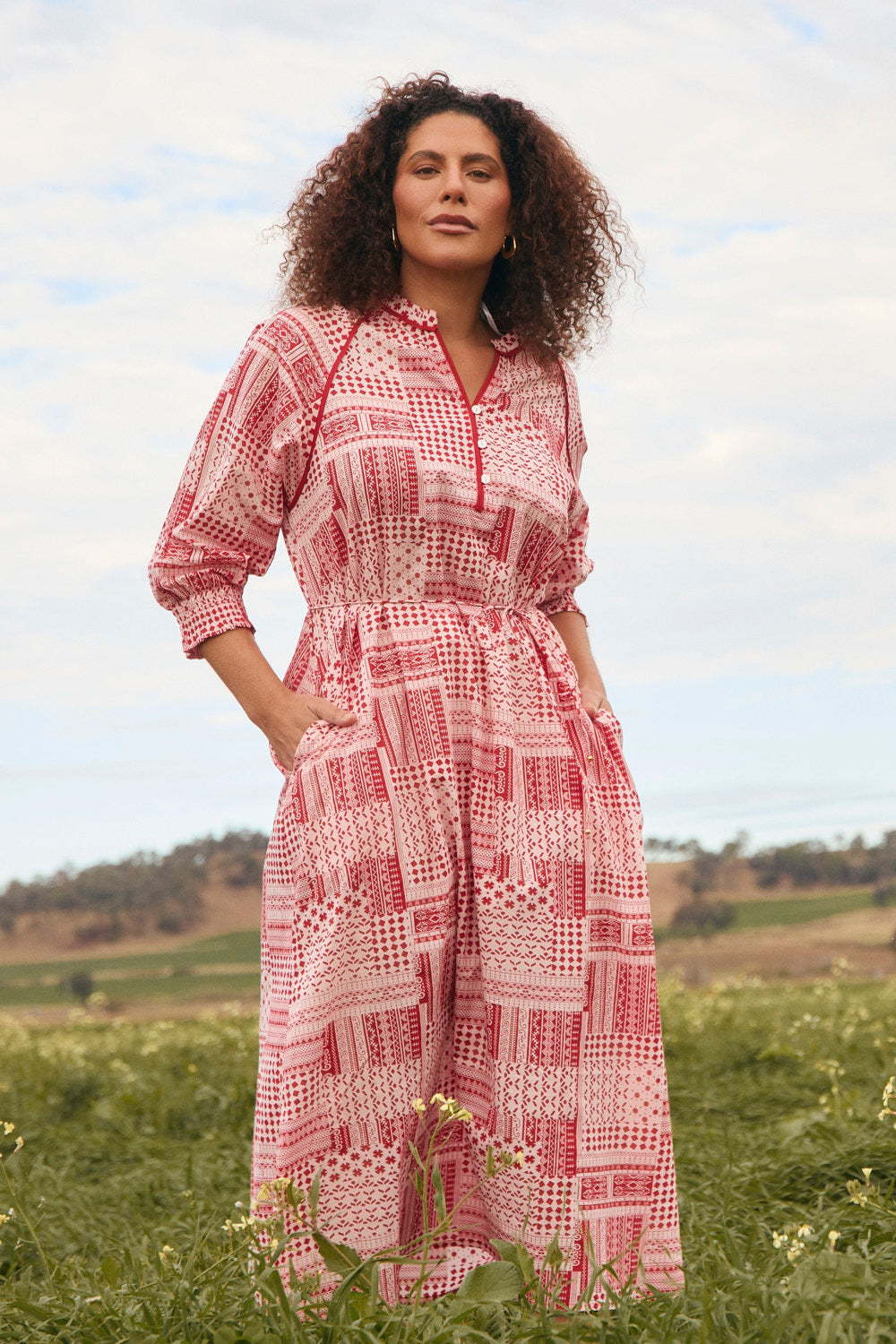 Robin Tunic Dress in Sienna