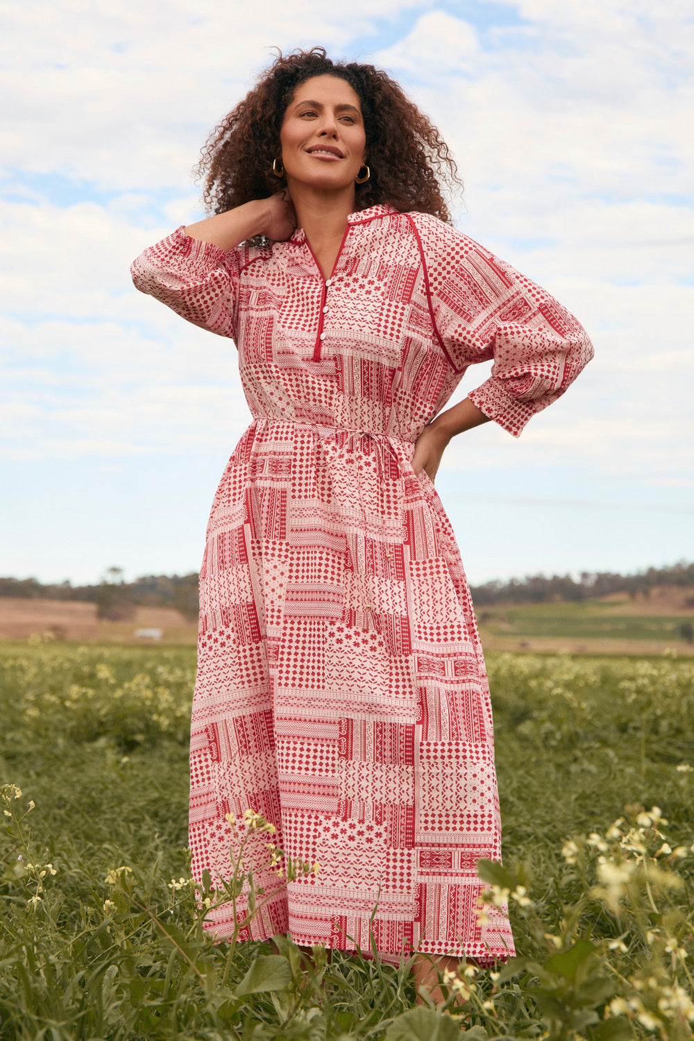 Robin Tunic Dress in Sienna