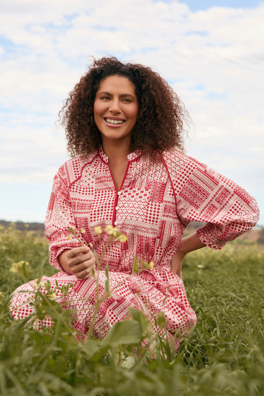 Robin Tunic Dress in Sienna
