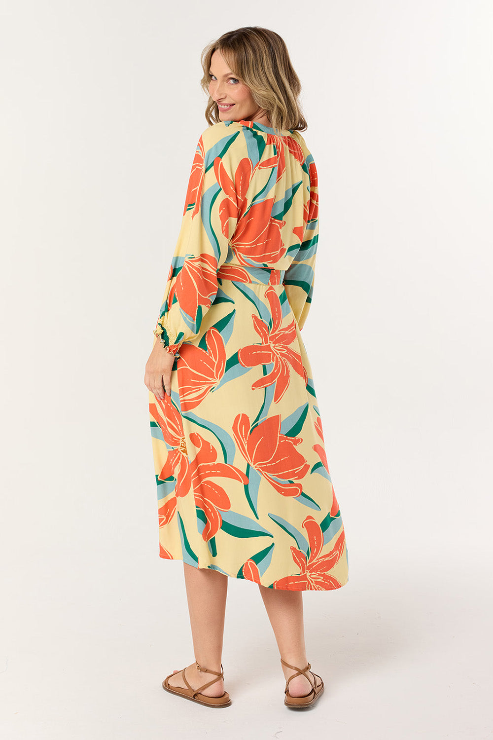 Robin Tunic Dress in Waikiki Bloom