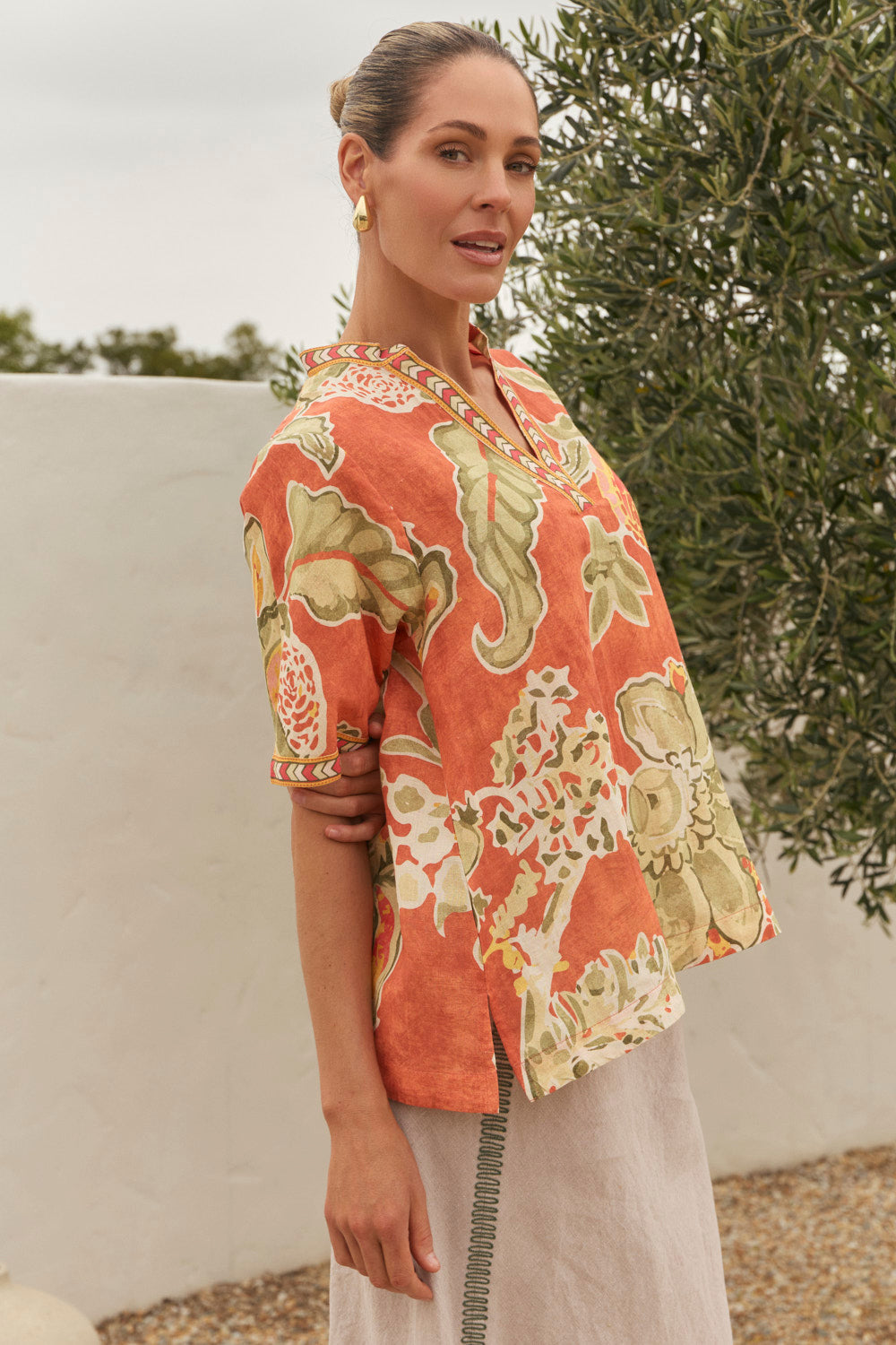 Samara Blouse in Palampore