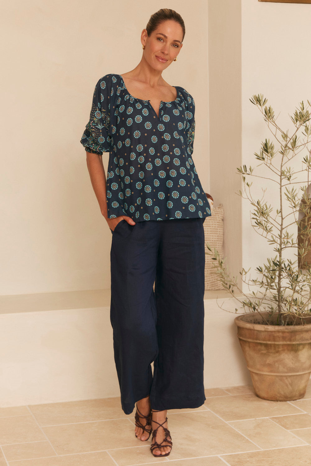 Sara Blouse in Nerolie