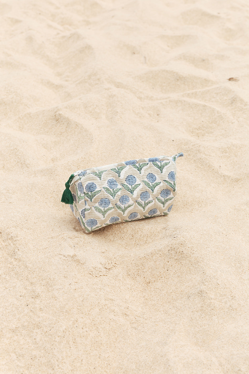 Cosmetic Pouch Bundle in Blue Blossom