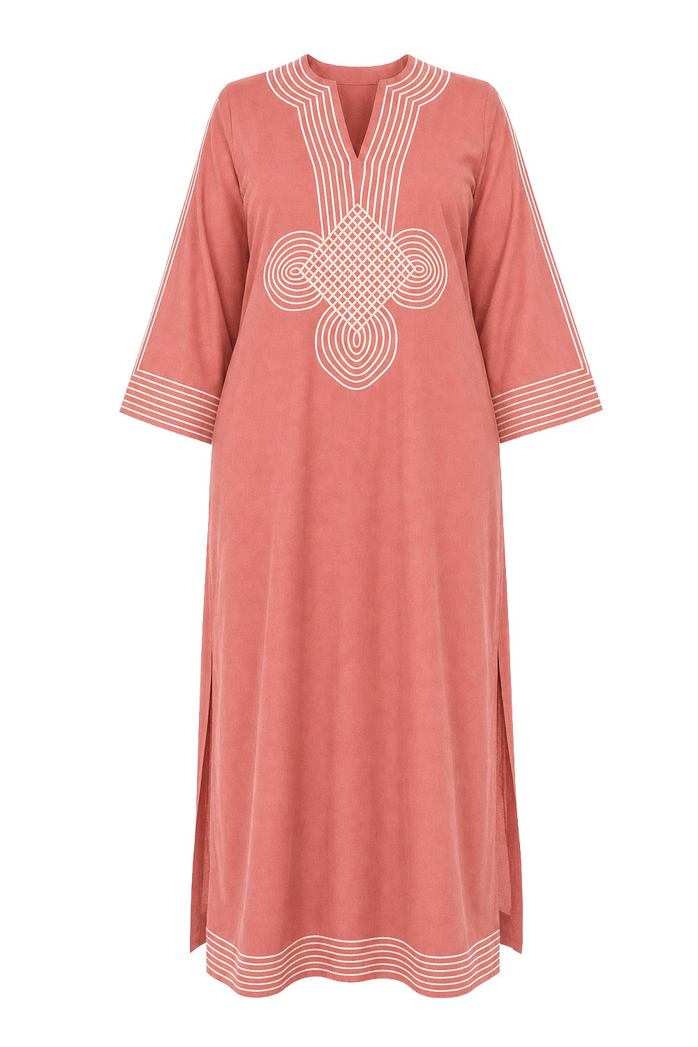 Sofia Bell Sleeve Tunic Dress in Duality Rose