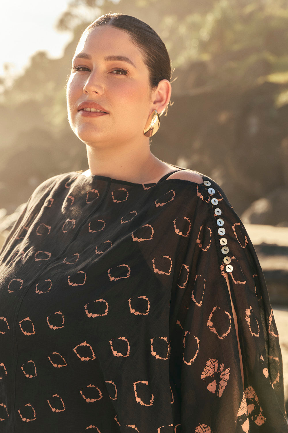 Stormflower Scarf Top