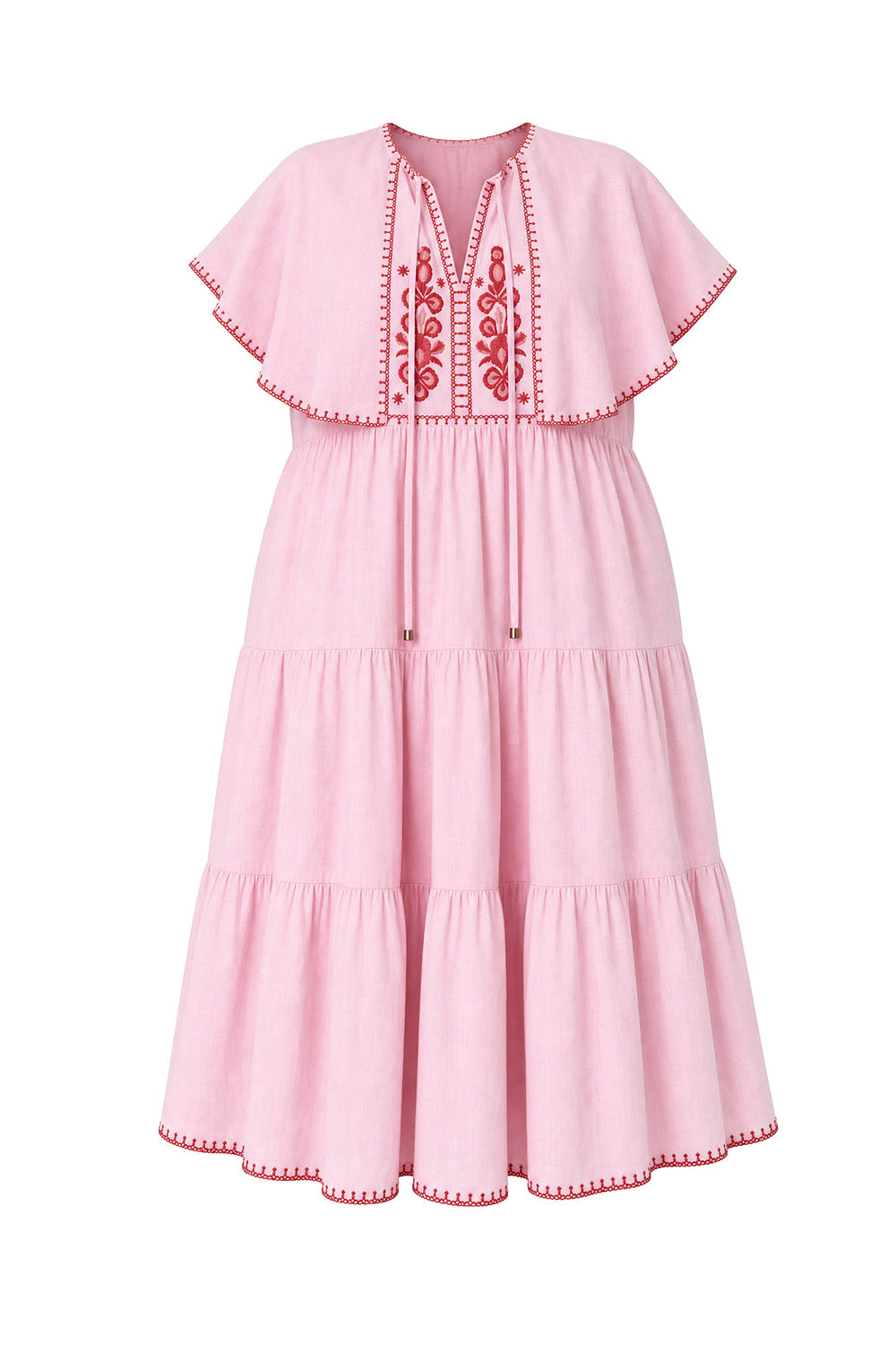 Sydney Flutter Short Dress in Rosita