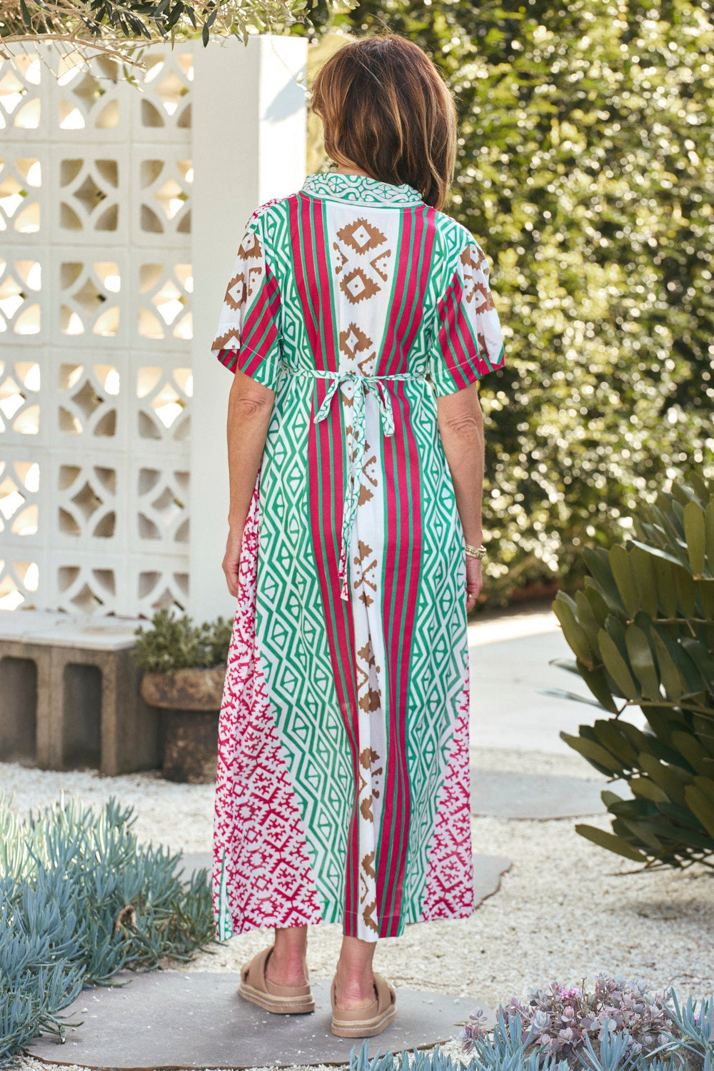 Tahlia Plunge Dress in Serenade