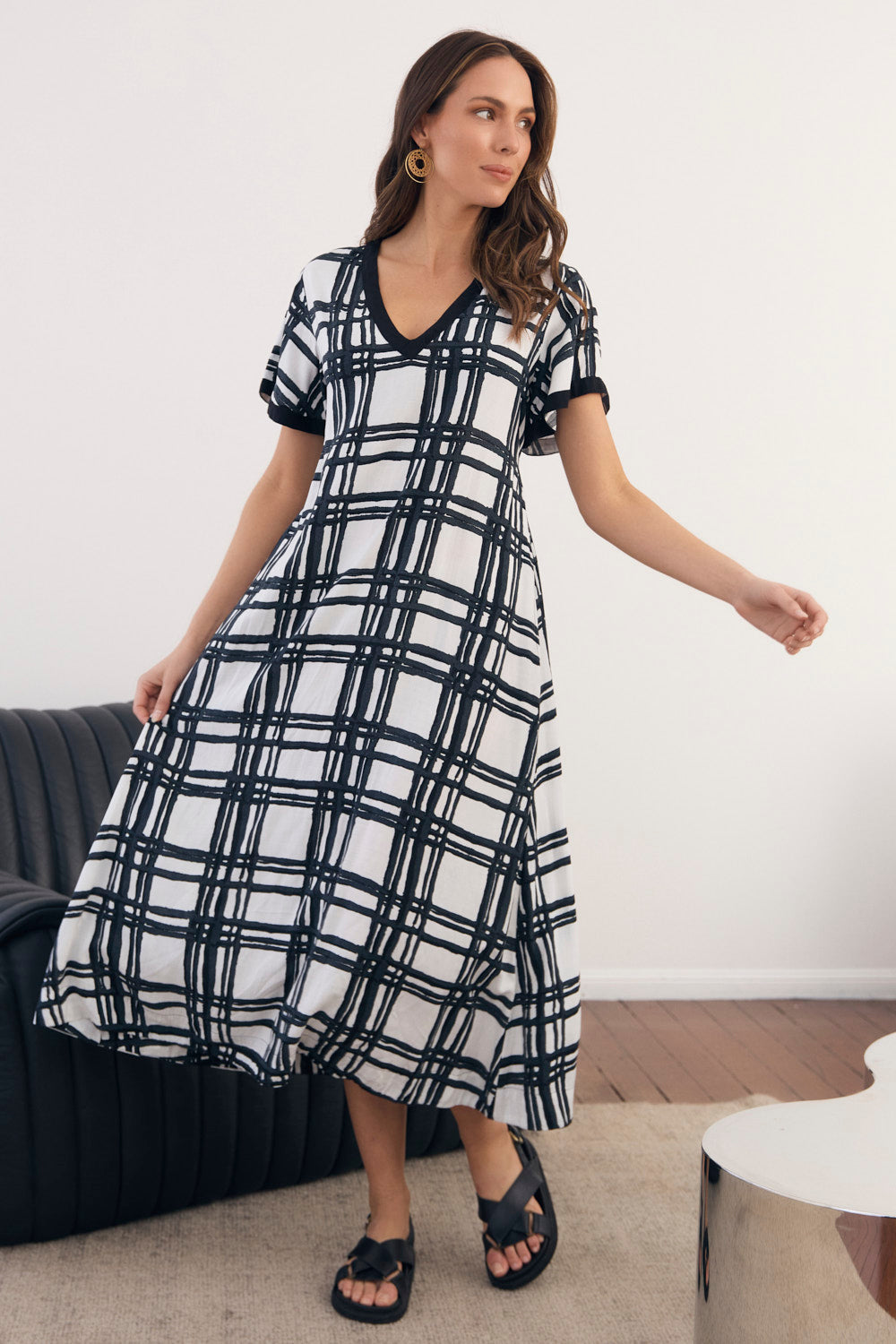 Tamryn Dress in Check It Out