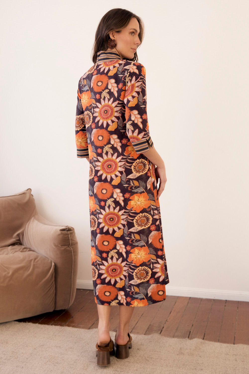 Tia Tunic Dress in Abigail