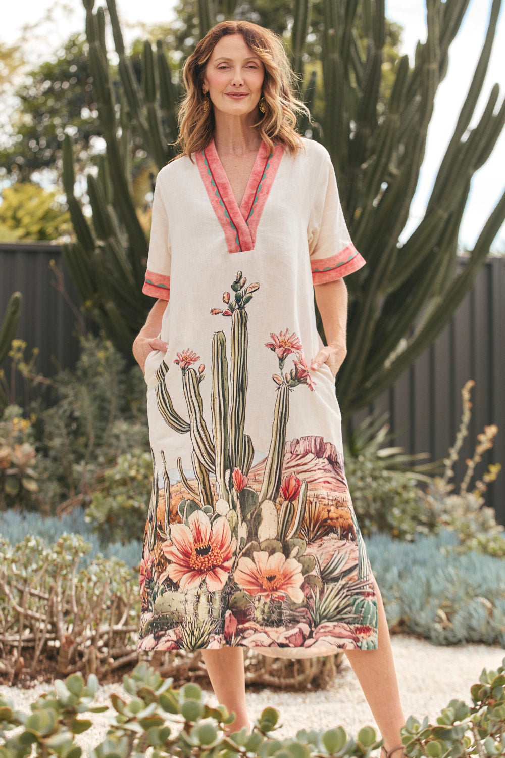 Tia Tunic Dress in Siciliana