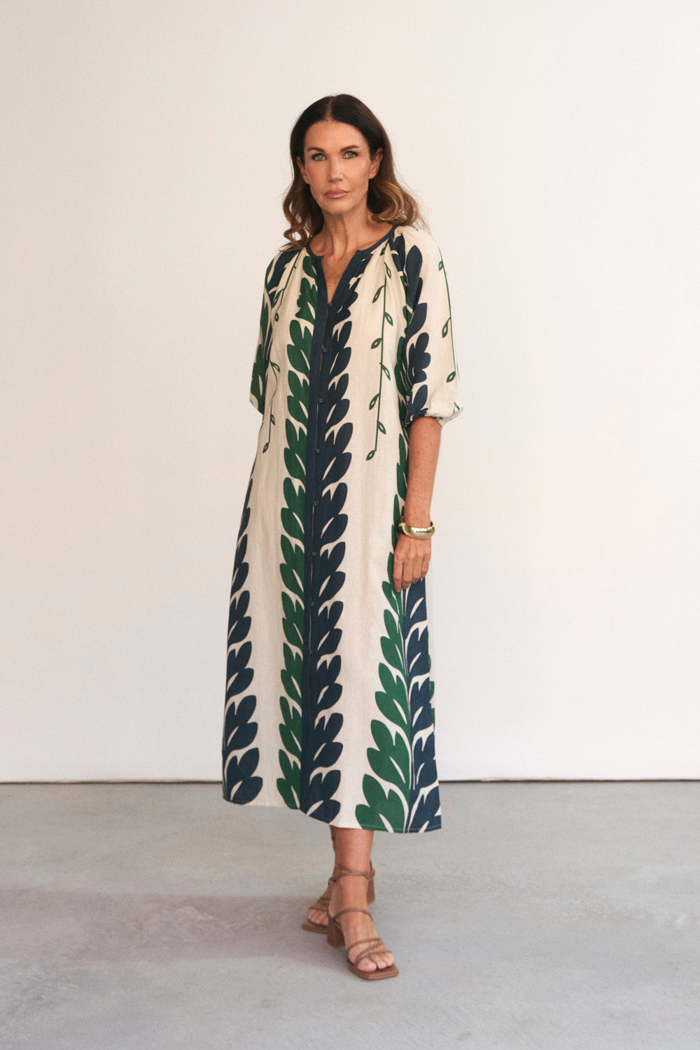 Winnie Tunic Dress in Vineline