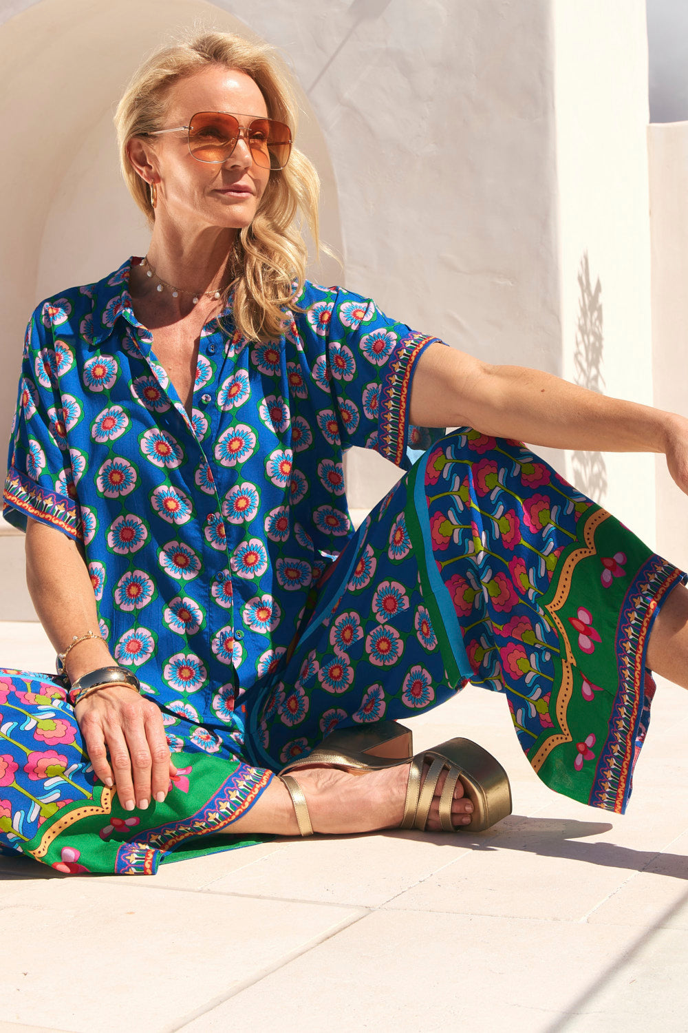 Carmen Shirt in Paradiso