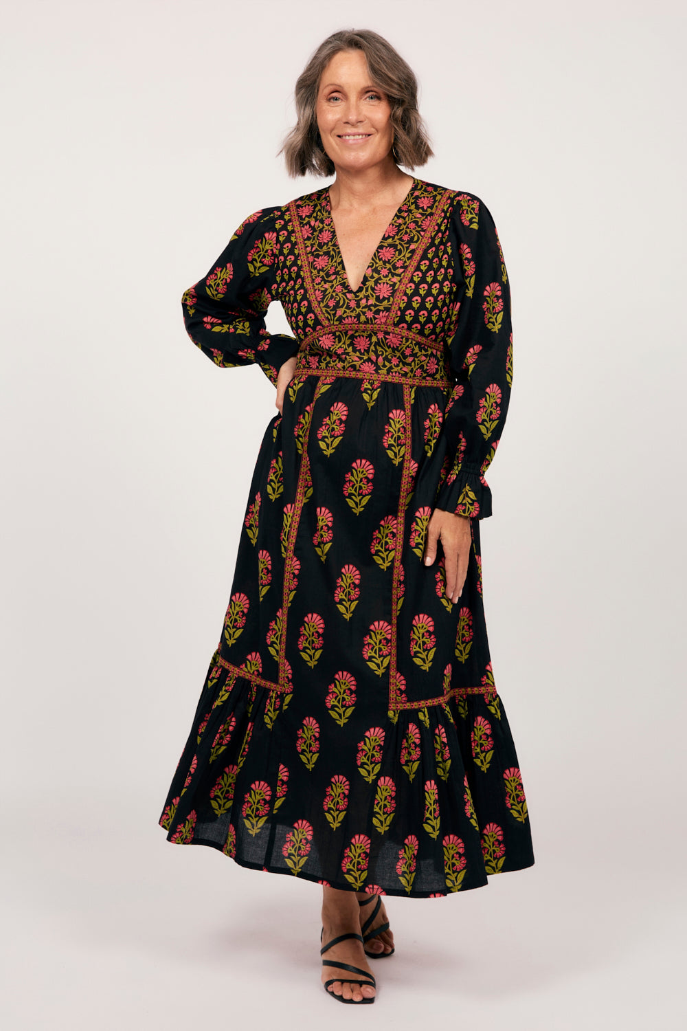 Aurora Maxi Dress in Kashmir