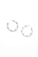 Axis Earrings in Silver