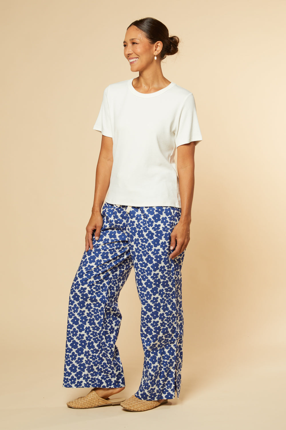 Breezy Elastic Waist Pant in Osaka Midnight