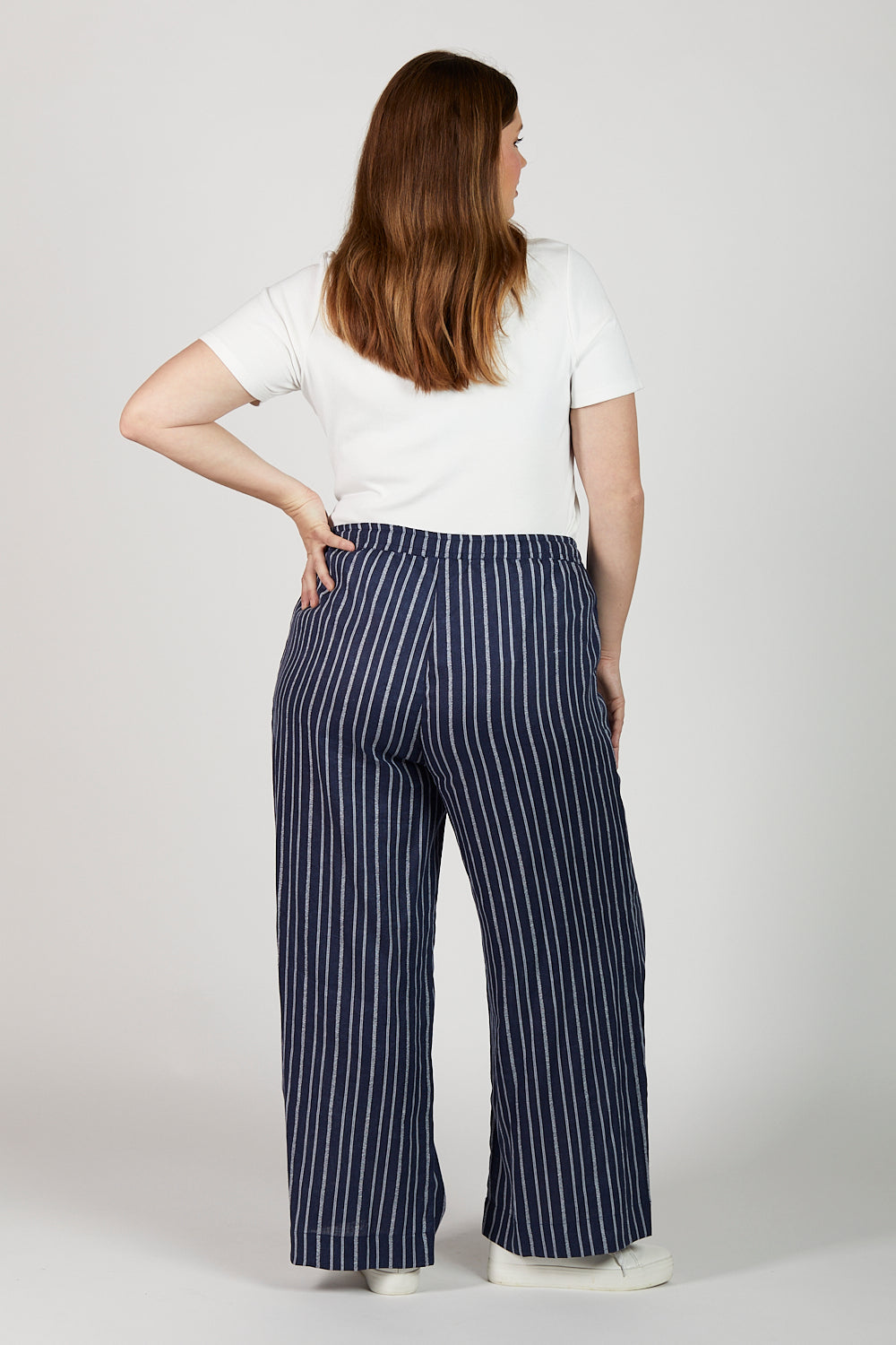 Breezy Relaxed Linen Pant in Boathouse